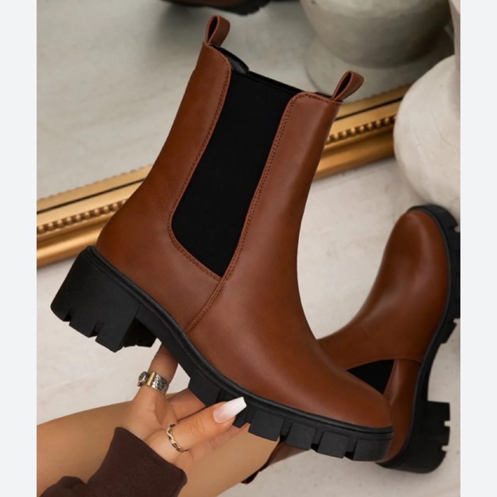 Brown boots